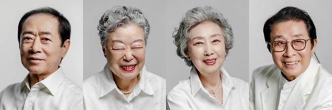 국립무용단 '거장의 숨결' 안무가들 (왼쪽부터) 조흥동, 배정혜, 김현자, 국수호 안무가 [국립극장 제공. 재판매 및 DB금지]