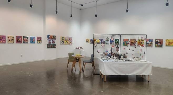 전시 전체 모습.