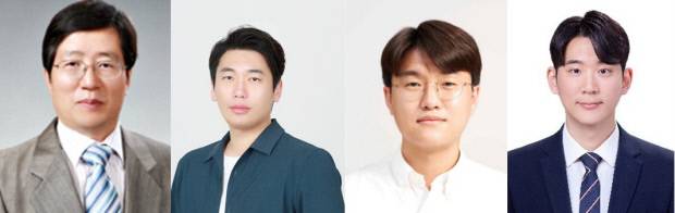 연구진 사진(왼쪽부터 김진곤교수, 김건우박사, 조창신교수, 조항준 석사)