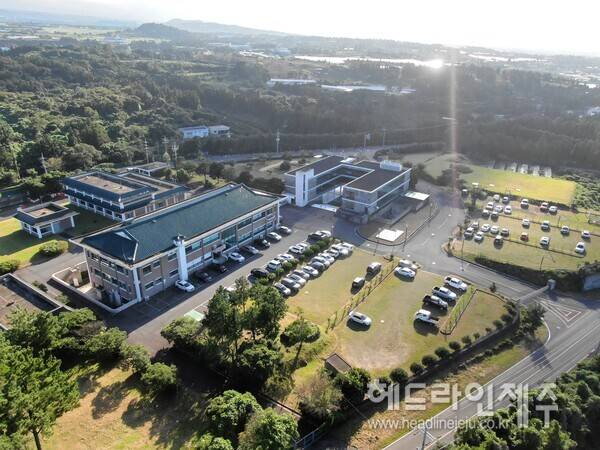 제주특별자치도 상하수도본부 전경.