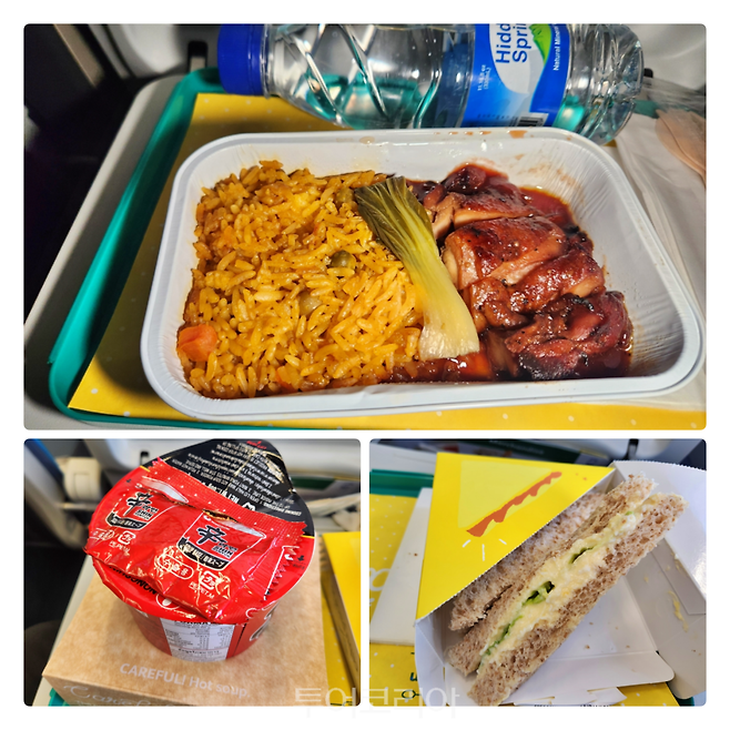 세부퍼시픽 기내식/사진-투어코리아