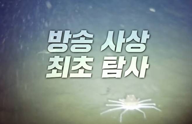 '꼬리에 꼬리를 무는 그날 이야기'(꼬꼬무) 방송 사상 최초, 108미터 심해 탐사 도전
