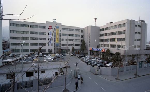 1995년 개청 당시 강북구청 전경. [사진=강북구]