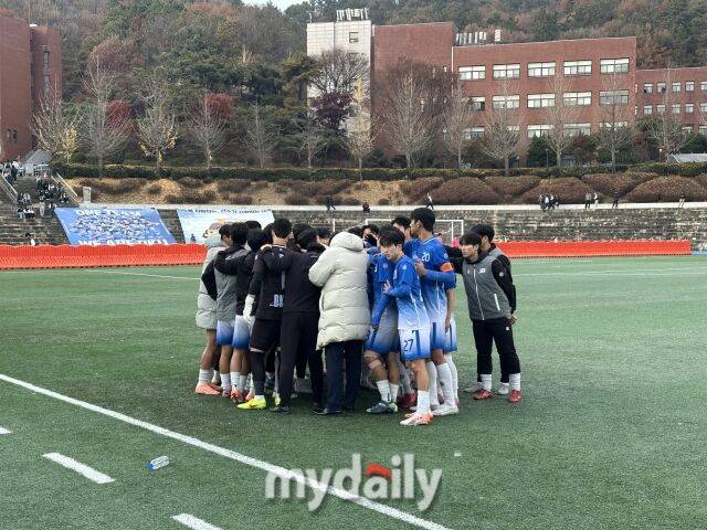 단국대학교 축구부./단국대천안캠퍼스=노찬혁 기자