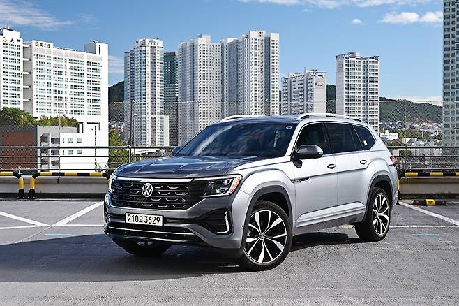 폭스바겐 아틀라스 R-라인. 사진: 김학수 기자