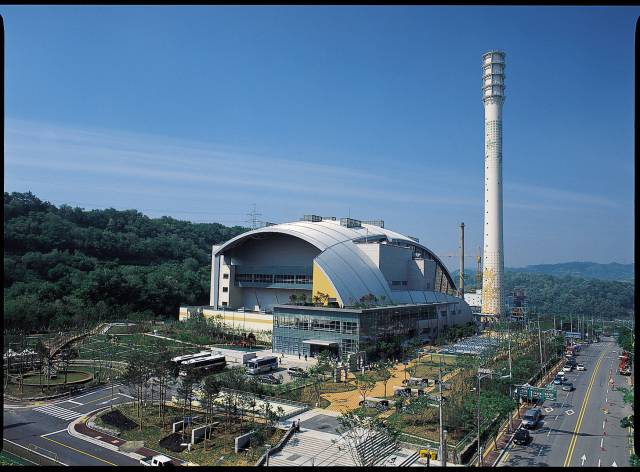 마포 자원회수시설 전경. 사진 제공=서울시