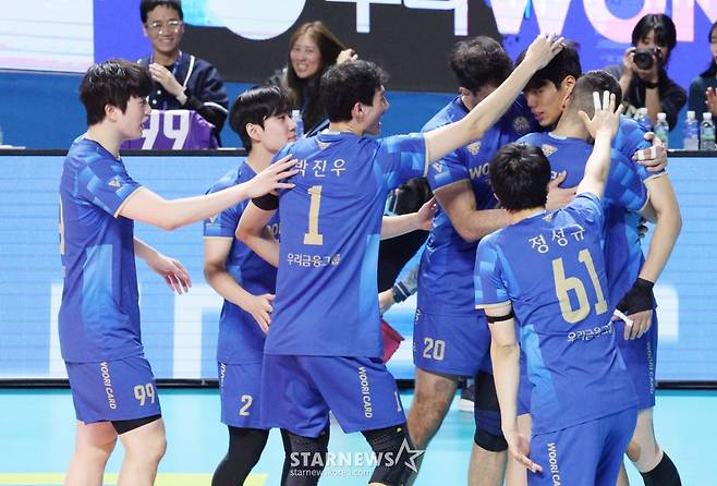 [B하인드★] 아라우조, 삼바 리듬 타고 28점 원맨쇼! 장충의 아들로 우뚝!