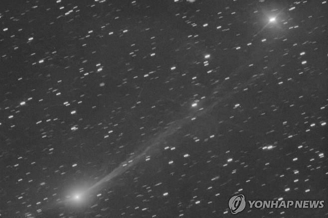 NASA가 공개한 성간 혜성 3I/ATLAS 촬영 이미지 [Gianluca Masi via AP=연합뉴스. 재판매 및 DB 금지]