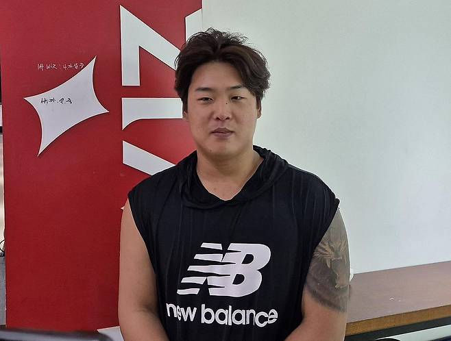 인터뷰하는 강백호 [연합뉴스 자료사진]