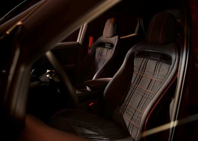 현대자동차 프리미엄 브랜드 제네시스 GV60 마그마 내부. /현대자동차