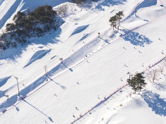 강원 평창군 봉평면 휘닉스 파크가 21일 개장했다. [휘닉스 호텔&리조트]
