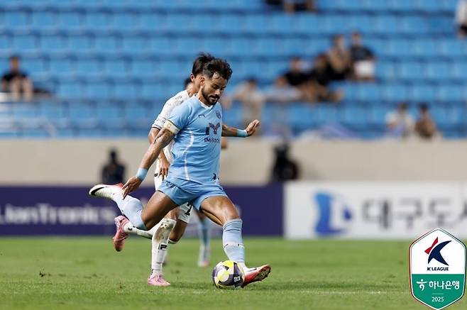 [서울=뉴시스]K리그1 대구의 세징야. (사진=한국프로축구연맹 제공)