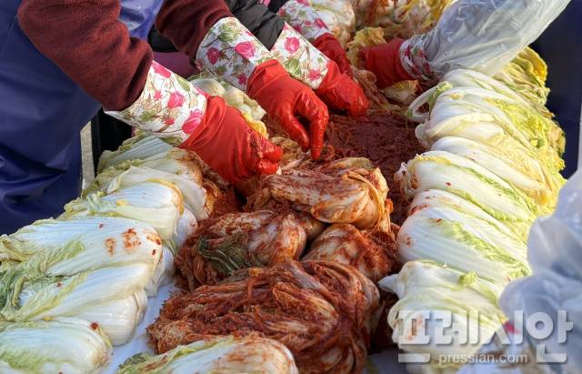 ▲ 김장은 우리의 발효 지식, 상부상조의 문화, 계절을 보여주는 우리나라만의 전통 식문화다. ⓒ프레시안(문상윤)