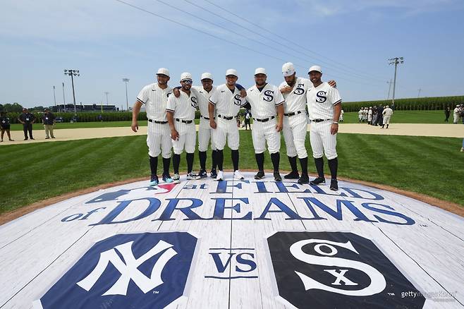 지난 2021년 꿈의 구장에서 열린 뉴욕 양키스와 시카고 화이트삭스의 경기. 사진=게티이미지코리아