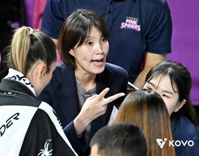 요시하라 토모코 흥국생명 감독. /사진=KOVO 제공