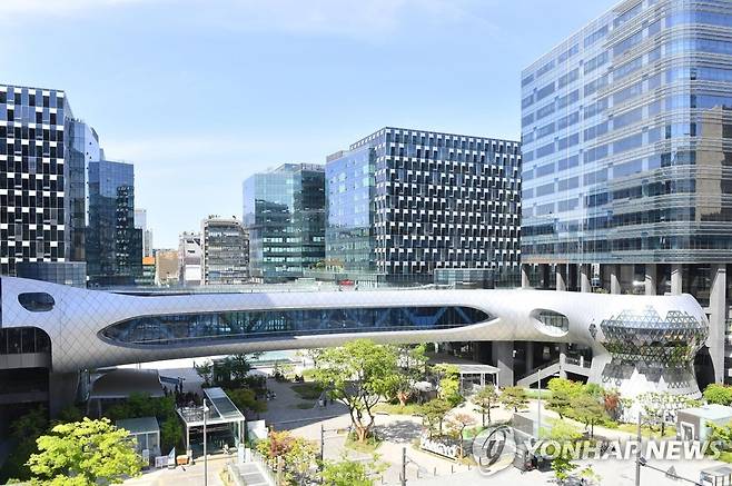 국내 주요 게임사가 밀집한 판교역 일대 [성남시 제공. 재판매 및 DB 금지]