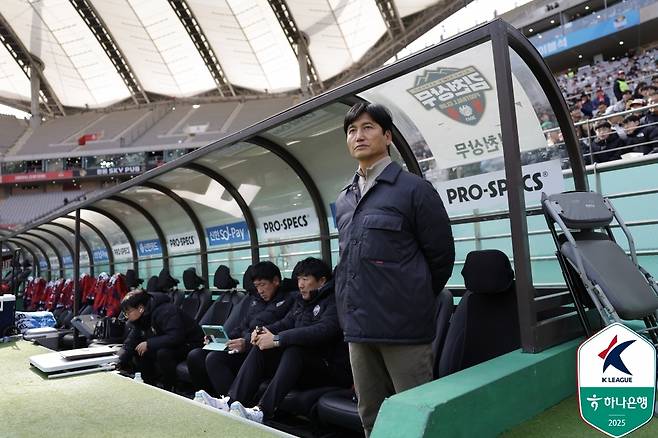 정정용 김천 감독(한국프로축구연맹 제공)