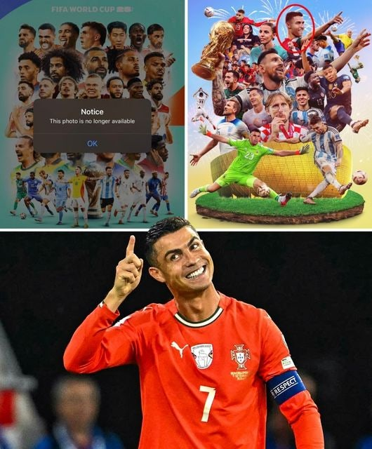 국제축구연맹(FIFA) 업로드를 반복했던 2026 북중미 월드컵 포스터. /사진=스포츠 바이블