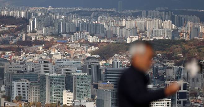 서울 아파트 전경. 뉴시스