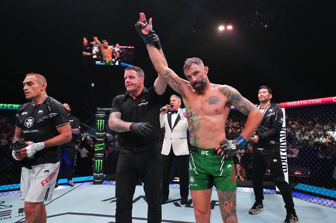 토니 퍼거슨(왼쪽)이 UFC 8연패 늪에 빠졌다. 사진=UFC