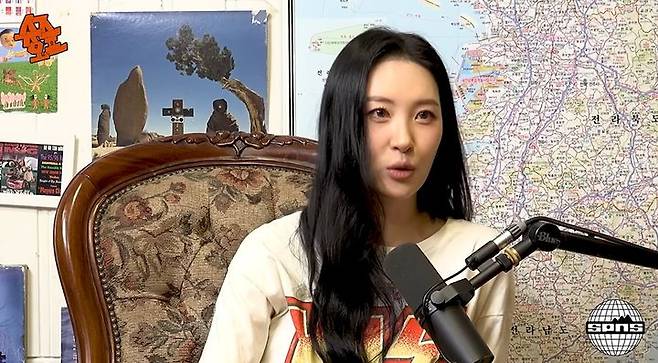 [서울] 20일 유튜브 채널 'SPNS TV'에는 가수 선미가 게스트로 출연한 영상이 공개됐다. (사진=SPNS TV 화면 캡처) 2025.11.22. photo@newsis.com *재판매 및 DB 금지