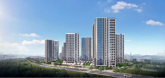 경기도 성남시 복정동 복정역에피트 투시도 [출처: 복정역에피트 분양 홈페이지]