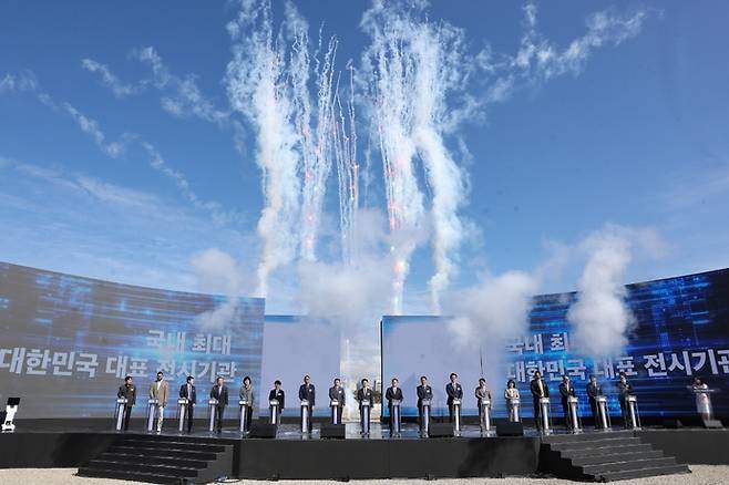 지난달 열린 킨텍스 제3전시장 착공식. 사진=고양시청