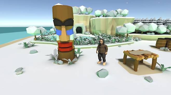 지난 19일 서울 중구 인크루트 본사에서 진행한 인크루트의 채용진단도구 '어세스' 내 문제해결력게임(PSG) 응시화면. 인크루트 제공