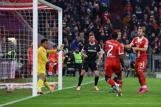 우파메카노의 득점 장면. AFP연합뉴스