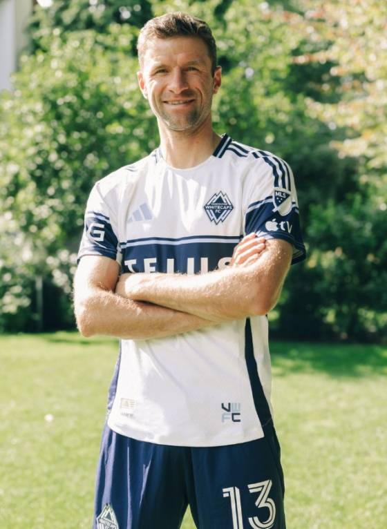 밴쿠버 화이트캡스 공격수 토마스 뮐러. /사진=밴쿠버 화이트캡스 공식 SNS 갈무리