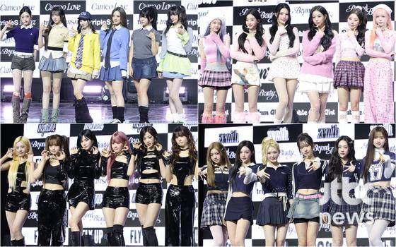 그룹 트리플에스 미소녀즈(msnz)가 24일 오후 서울 용산구 블루스퀘어 SOL트래블홀에서 새로운 앨범 'Beyond Beauty' 쇼케이스를 열었다. 박세완 엔터뉴스팀 기자 park.sewan@jtbc.co.kr