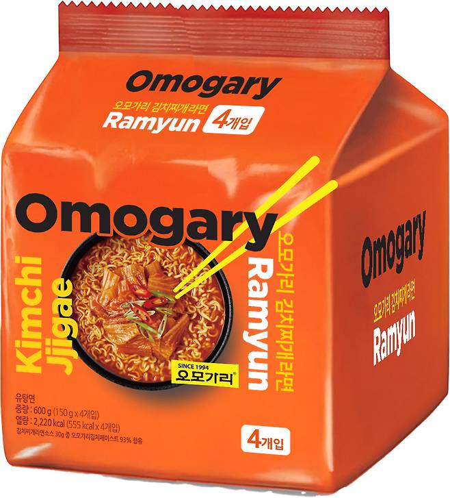 '오모가리 김치찌개라면'(롯데쇼핑 제공)