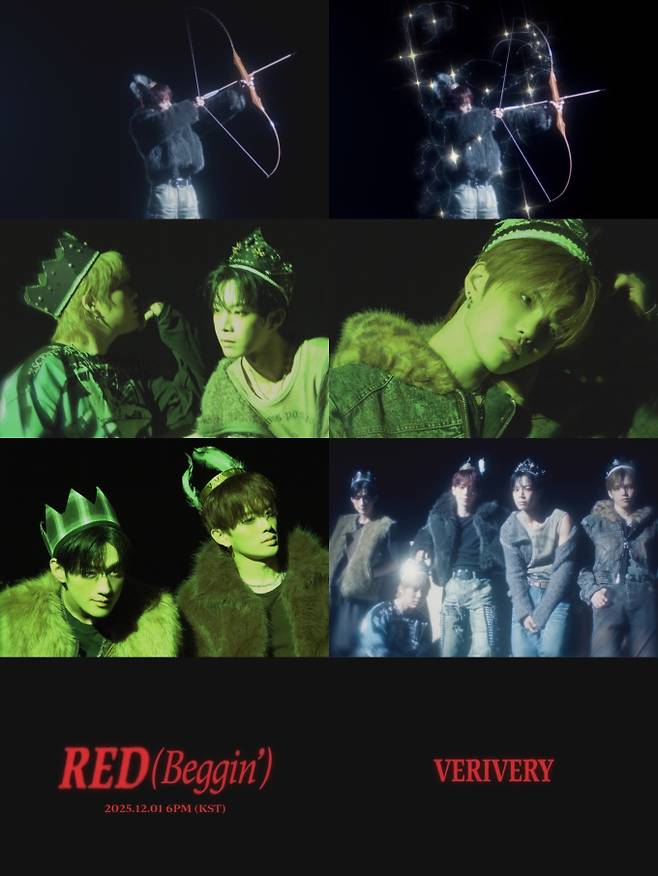 베리베리, 새 앨범 타이틀곡 ‘레드’ (제공: 젤리피쉬엔터테인먼트)
