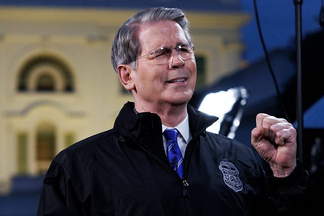 스콧 베선트 미국 재무부 장관. /연합뉴스