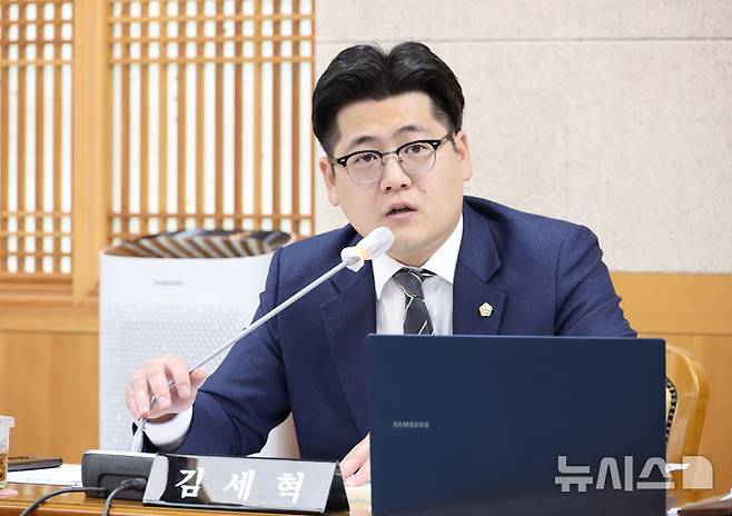 [전주=뉴시스]윤난슬 기자 = 김세혁 전주시의원(비례대표). (사진=전주시의회 제공) photo@newsis.com