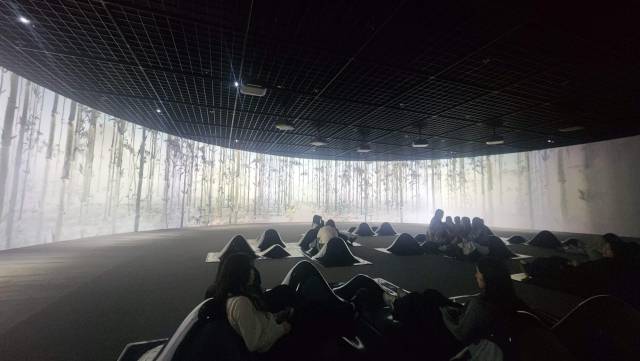 실감 스크린 영상전시실. /매일신문DB/