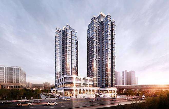 해링턴 스퀘어 과천 투시도.