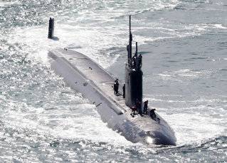 미국 해군 버지니아급 핵추진잠수함 ‘미주리함(SSN-780)’. 뉴스1&nbsp;