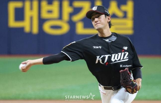 KT 고영표. /사진=김진경 대기자