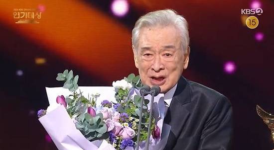 이순재 '연기대상' 소감