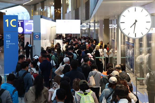 인천공항 출국장(사진=연합뉴스)