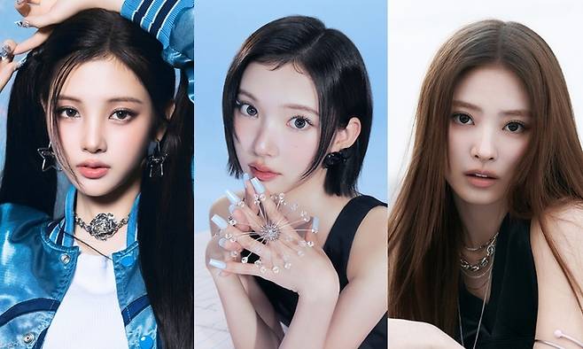 베이비돈크라이 이현, 하츠투하츠 지우, 미야오 안나(왼쪽부터). 사진 | 각 팀 SNS