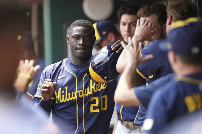 두산 베어스 새 외국인 타자 다즈 카메론. AP연합뉴스