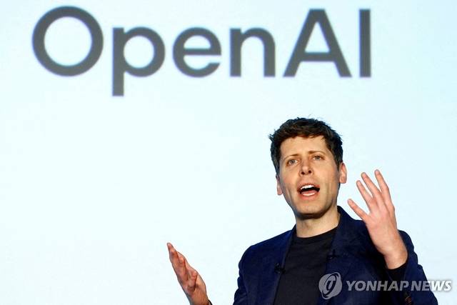 샘 올트먼 오픈AI CEO. 로이터 연합뉴스 자료사진
