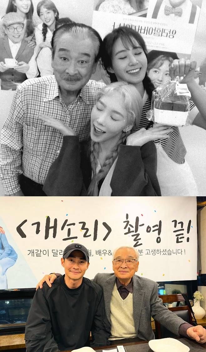 ▲ 출처|태연 배정남 인스타그램