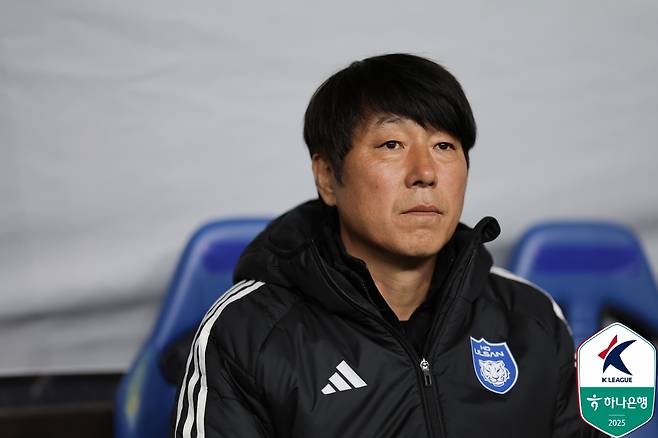 노상래 울산 HD 감독 대행. /사진=한국프로축구연맹 제공