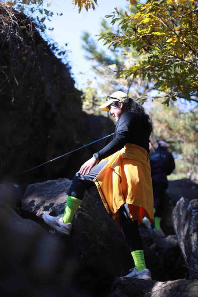 가도 가도 끝이 없던 코스. /김상욱