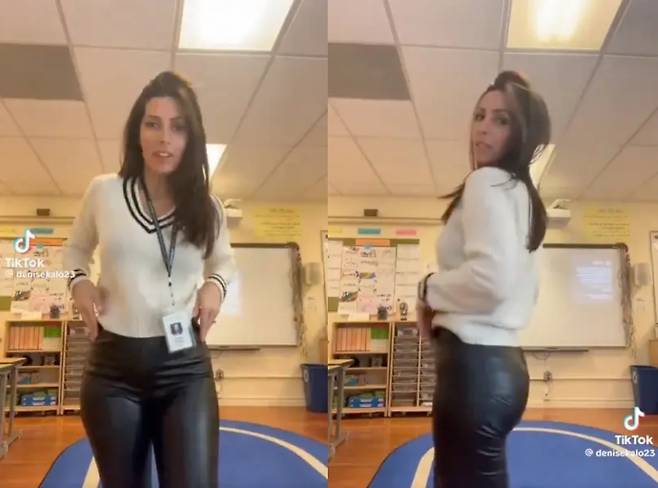 교사 데니스. (틱톡 갈무리)