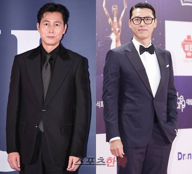 배우 정우성, 현빈 ⓒ이혜영 기자 lhy@hankooki.com