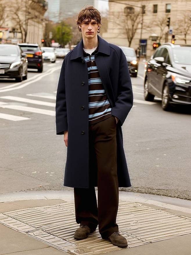 질스튜어트뉴욕 25FW 프리미엄 아우터 컬렉션 화보. ⓒLF